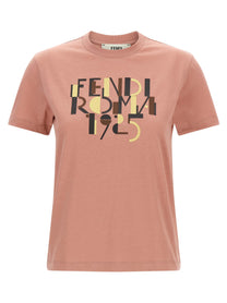 FENDI - FENDI - ’Fendi Roma 1925’ T-shirt - Women’s Tops