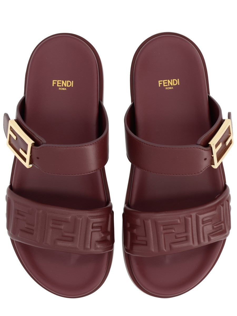 Fendi Women's Fendi Feel Sandal Red