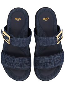 Fendi Women's Fendi Feel Sandal Blue