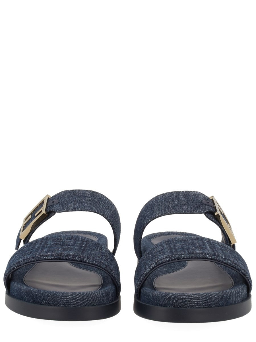 Fendi Women's Fendi Feel Sandal Blue