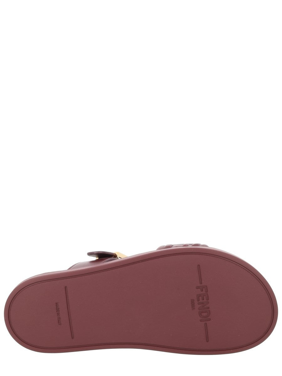 Fendi Women's Fendi Feel Sandal Red