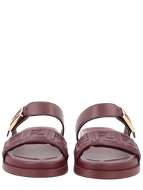 Fendi Women's Fendi Feel Sandal Red