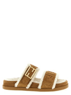 Fendi Fendi Feel Sandals Beige
