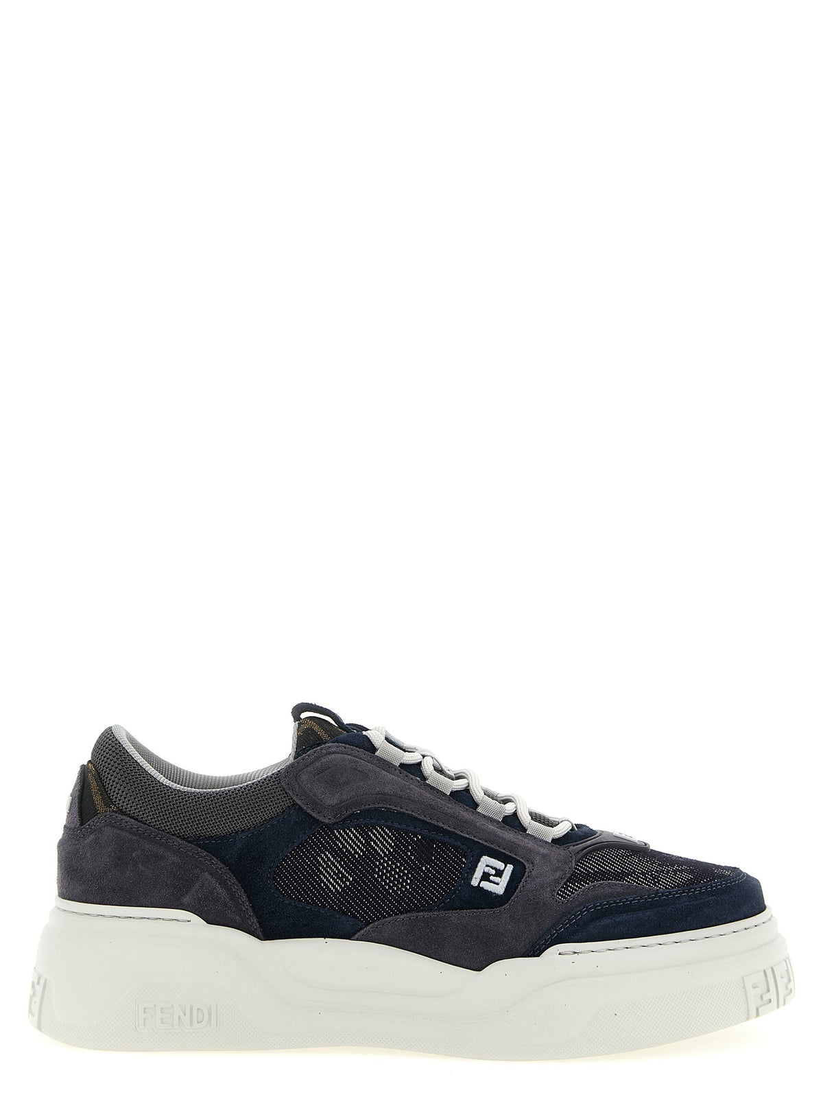 Fendi Fendi Force Sneakers Gold