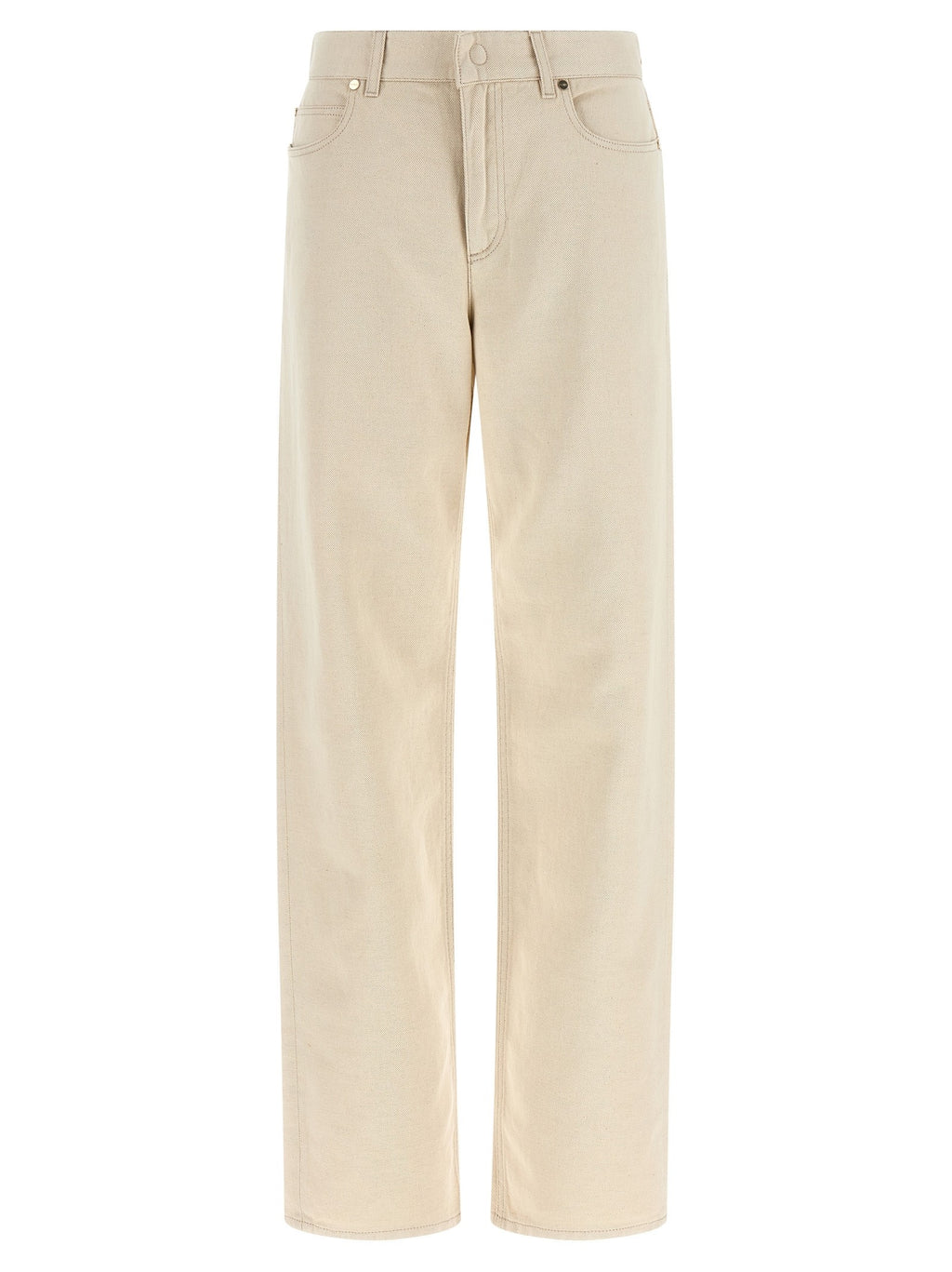 Fendi FF Reverse Jeans Beige