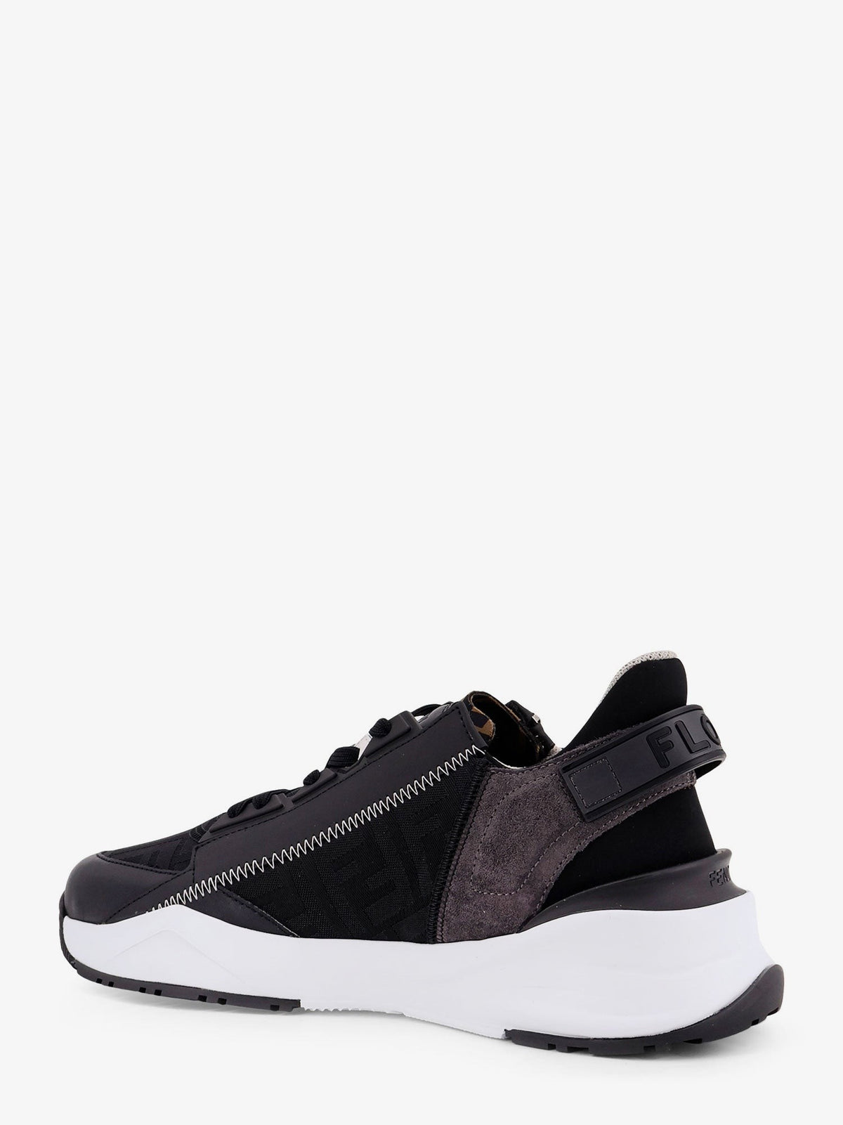 Fendi Men's Fendi Flow Slip on Sneakers Black, view 3