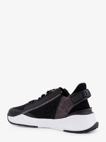 Fendi Men's Fendi Flow Slip on Sneakers Black, view 3