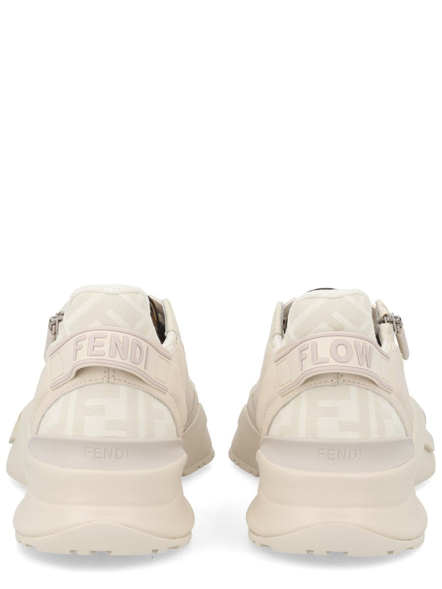 Fendi Men's Fendi Flow Sneaker White