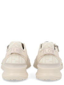 Fendi Men's Fendi Flow Sneaker White