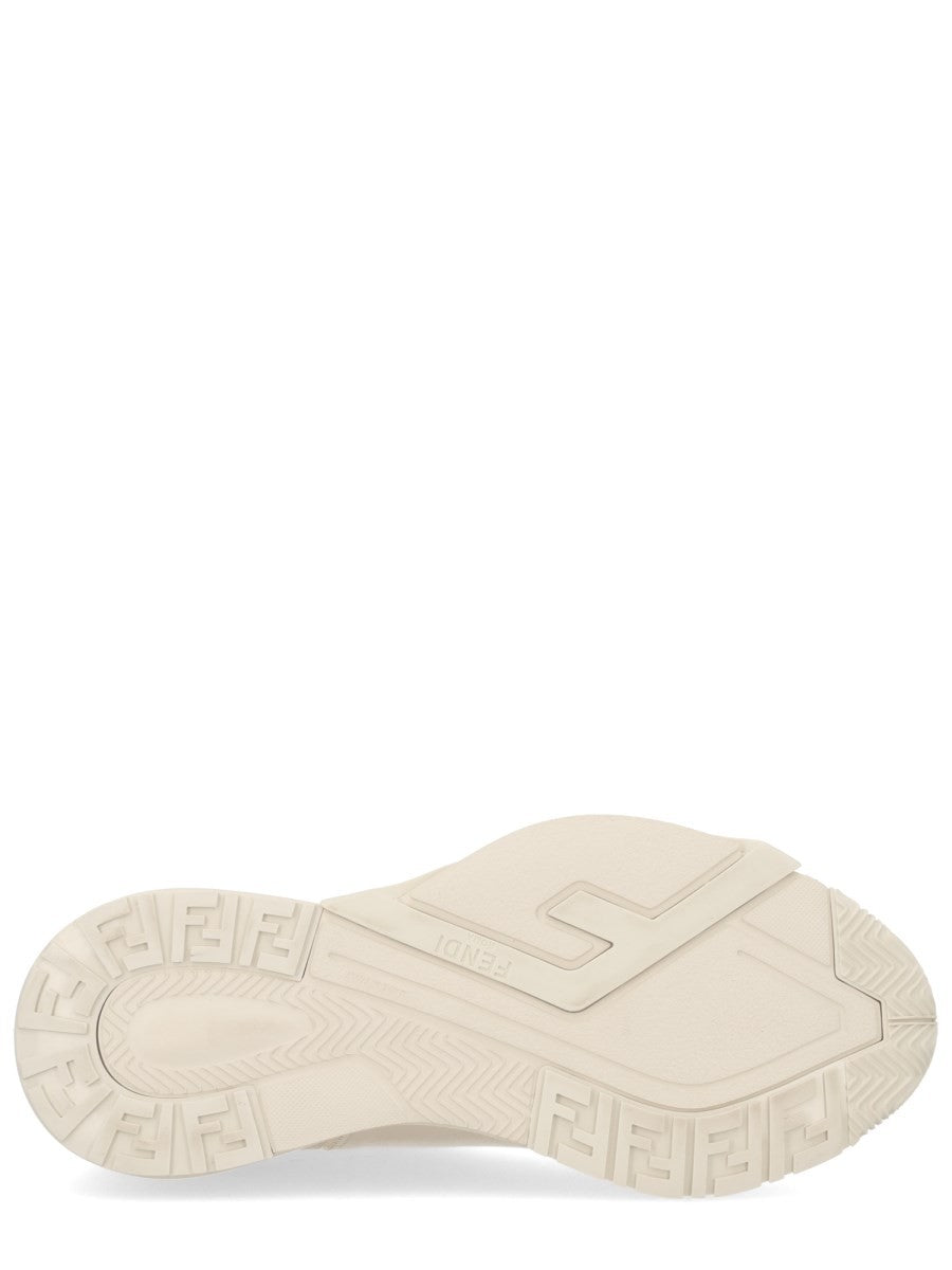 Fendi Men's Fendi Flow Sneaker White