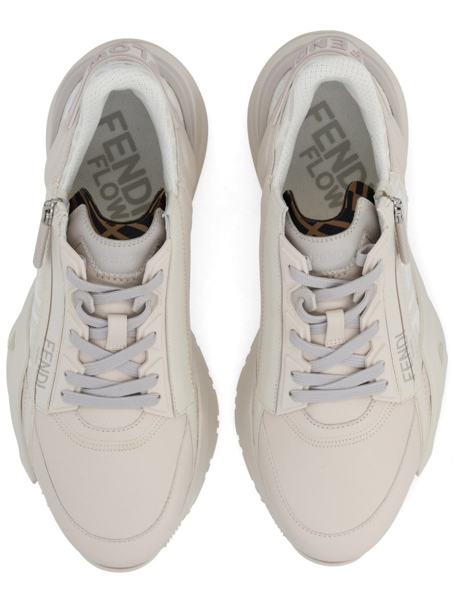 Fendi Men's Fendi Flow Sneaker White