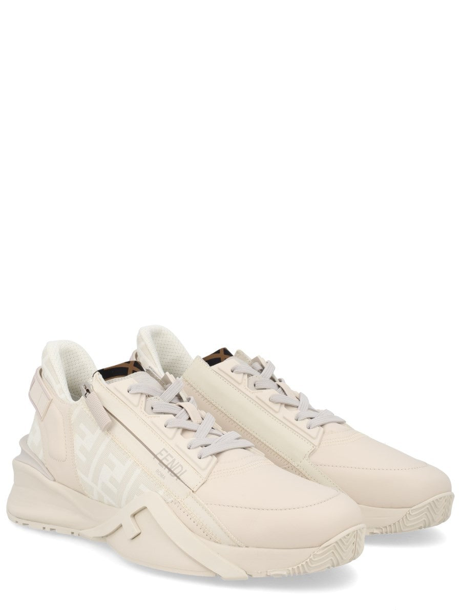 Fendi Men's Fendi Flow Sneaker White