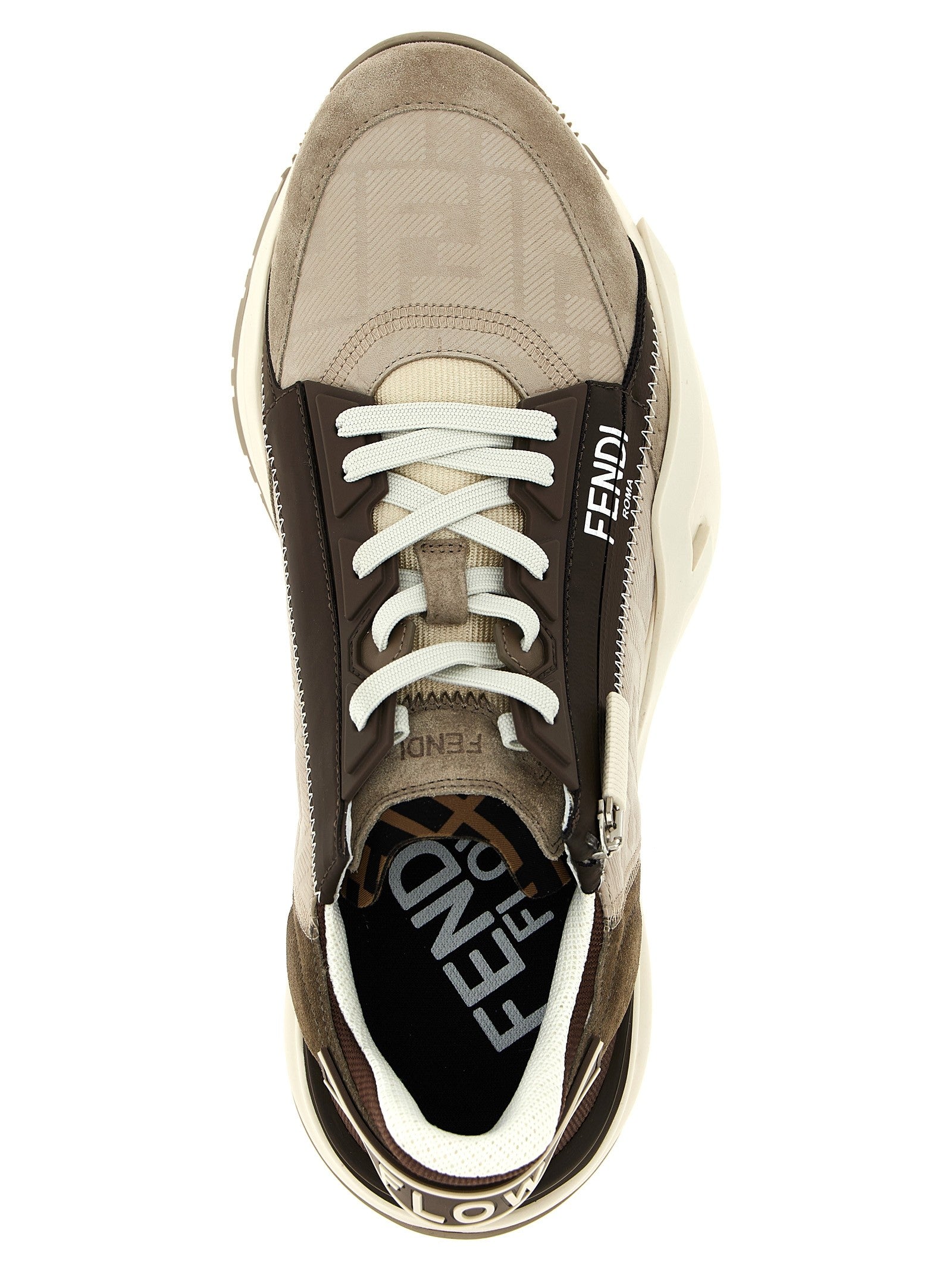 Fendi Fendi Flow Sneakers Gold