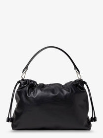 Fendi Men's Fendi Flux Maxi Messenger Leather Crossbody Bag Black