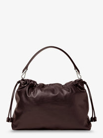 Fendi Men's Fendi Flux Maxi Messenger Leather Shoulder Bag Brown