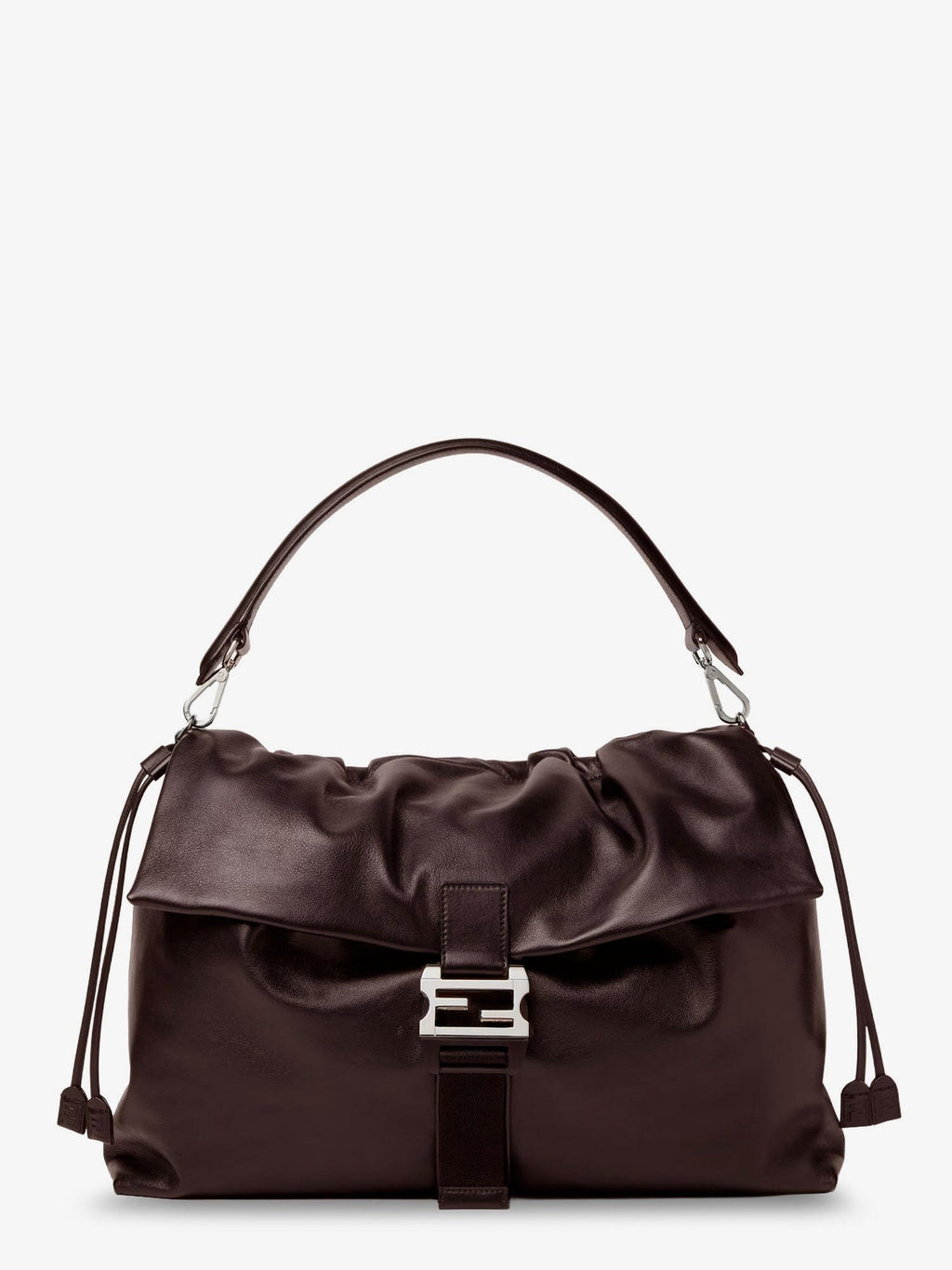 Fendi Men's Fendi Flux Maxi Messanger Handbag Brown