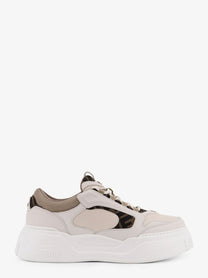 Fendi Men's Fendi Force Leather Sneakers White