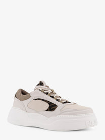 Fendi Men's Fendi Force Leather Sneakers White