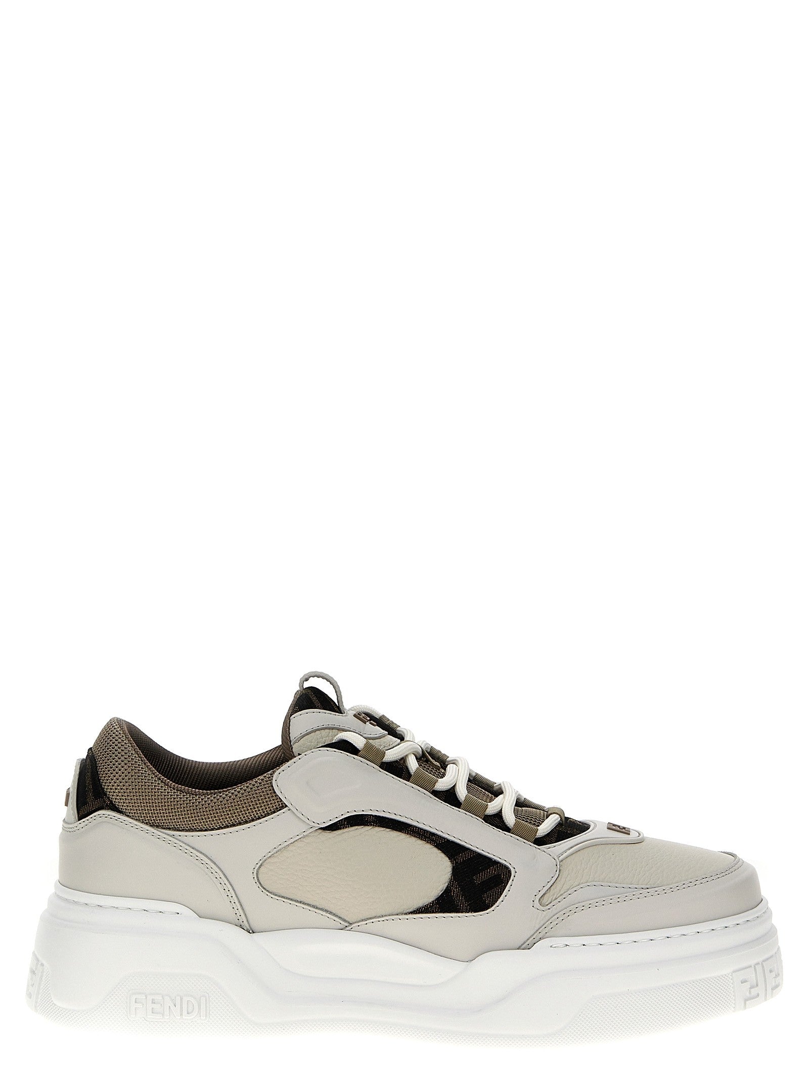 Fendi Fendi Force Sneakers Gold