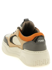 Fendi Fendi Force Sneakers Gold