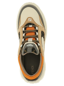 Fendi Fendi Force Sneakers Gold