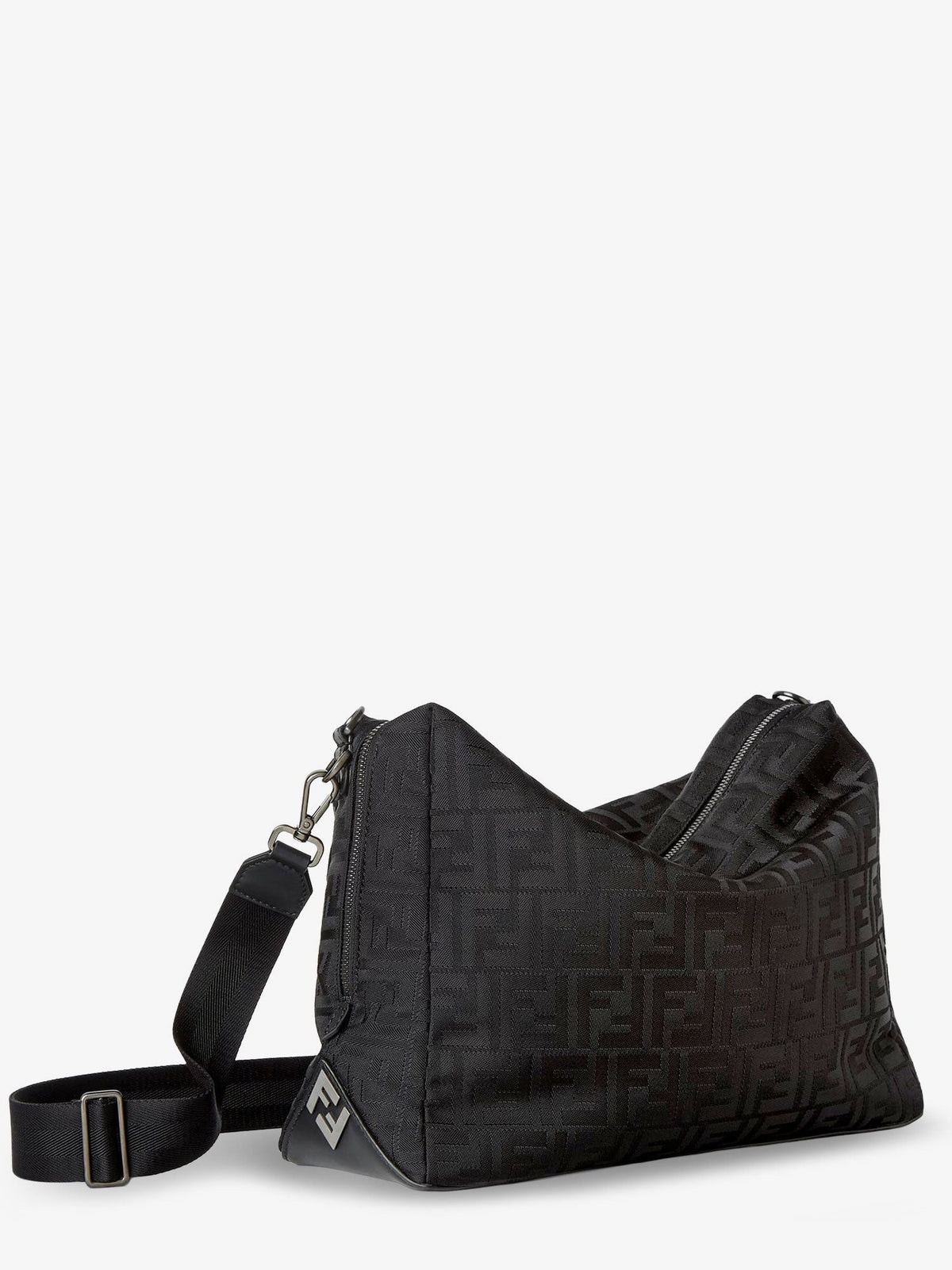 Fendi Men's Fendi Lui Large Shoulder Bag Black, view 4