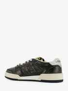 Fendi Women's Fendi Match Leather Sneakers Black