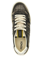 Fendi Men's Fendi Match Low Top Sneakers Black, view 4