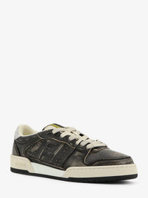 Fendi Women's Fendi Match Leather Sneakers Black