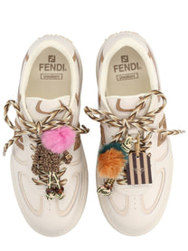 Fendi Women's Fendi Match Sneaker Beige
