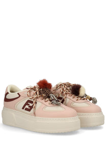 Fendi Women's Fendi Match Sneaker Beige