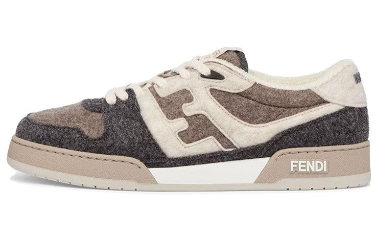 Fendi Men's Fendi Match Sneakers White