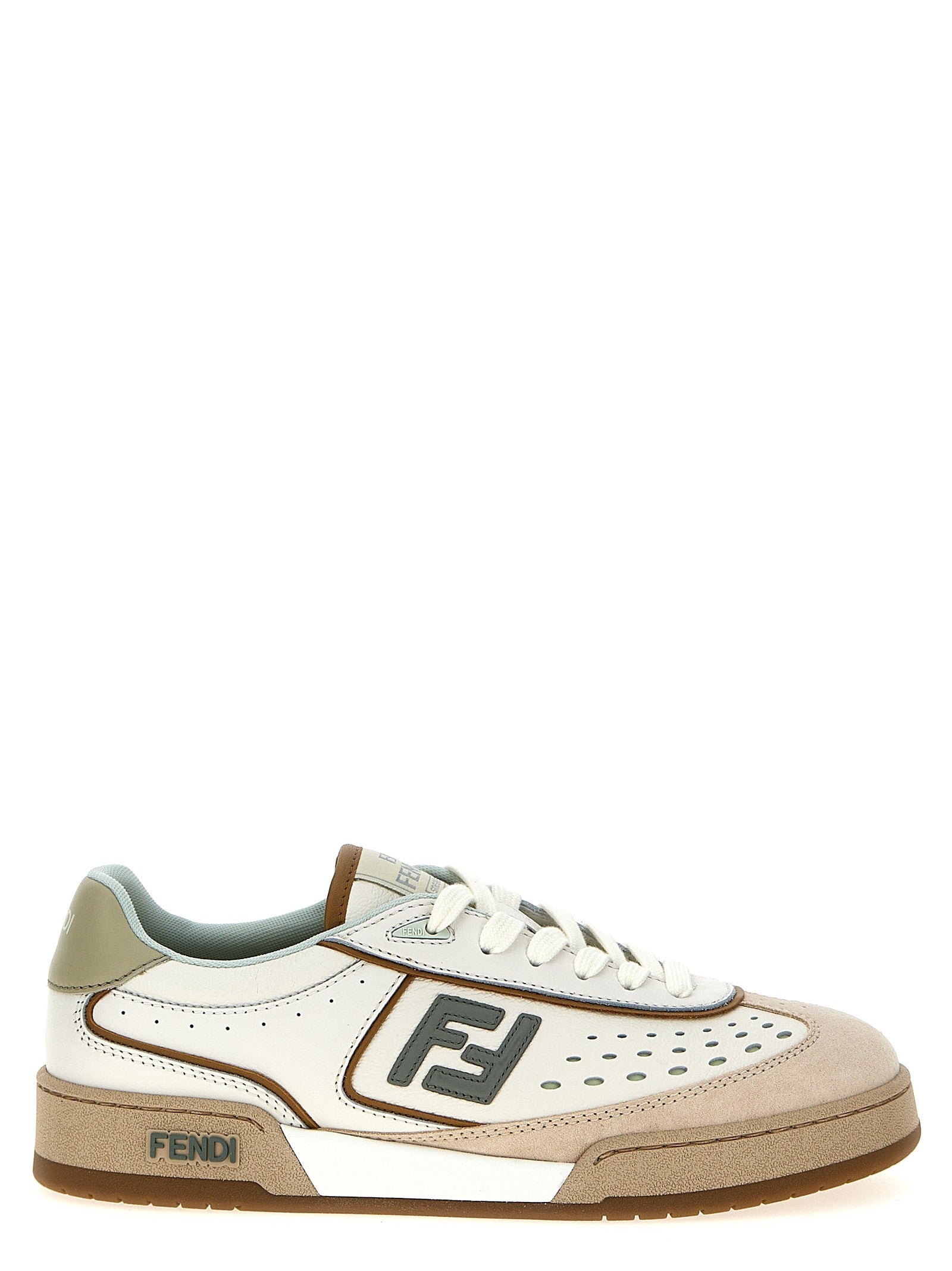 Fendi Fendi Match Sneakers Beige