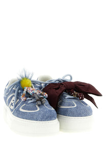 Fendi Fendi Match Sneakers Blue
