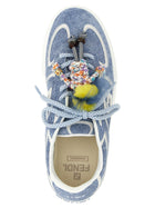 Fendi Fendi Match Sneakers Blue, view 5