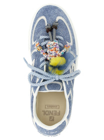 Fendi Fendi Match Sneakers Blue
