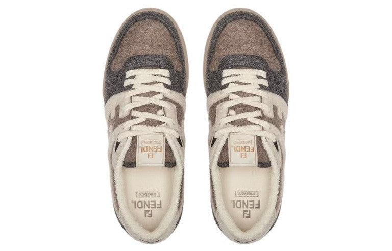 Fendi Men's Fendi Match Sneakers White