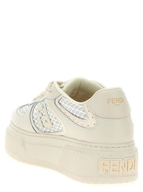 Fendi Fendi Match Sneakers Beige