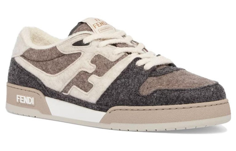 Fendi Men's Fendi Match Sneakers White
