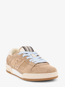 Fendi Women's Fendi Match Suede Sneakers White