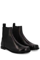 Fendi Men's Chelsea Squared FF Boot Black, view 2