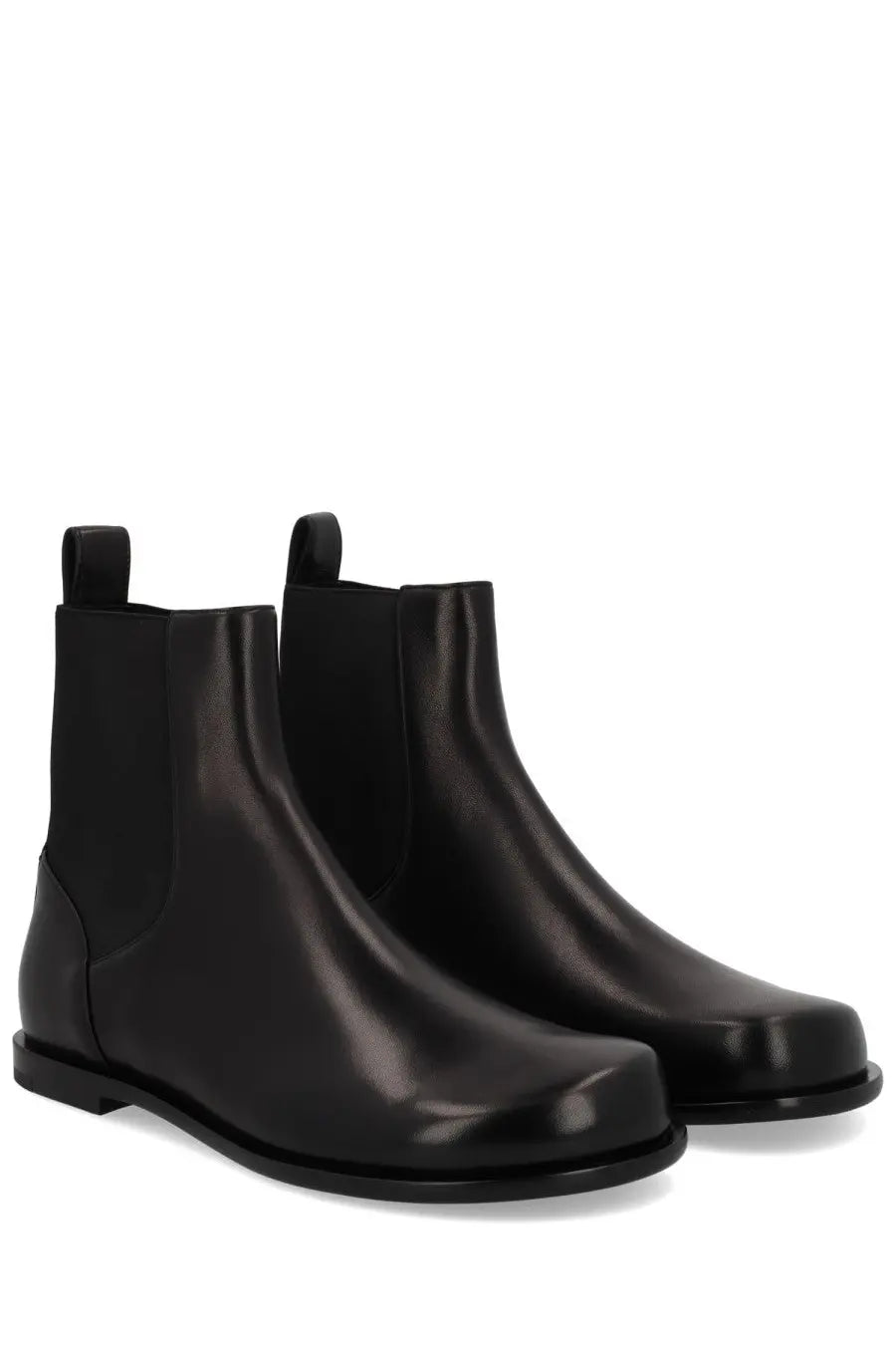 Fendi Men's Chelsea Squared FF Boot Black, view 2