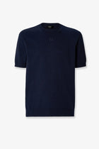 Fendi Men's Cotton and Cashmere Sweater Blue
