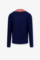 Fendi Men's Cotton Sweater Blue, view 2