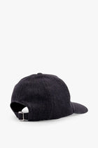 Fendi Men's Denim Baseball Hat Black, view 3