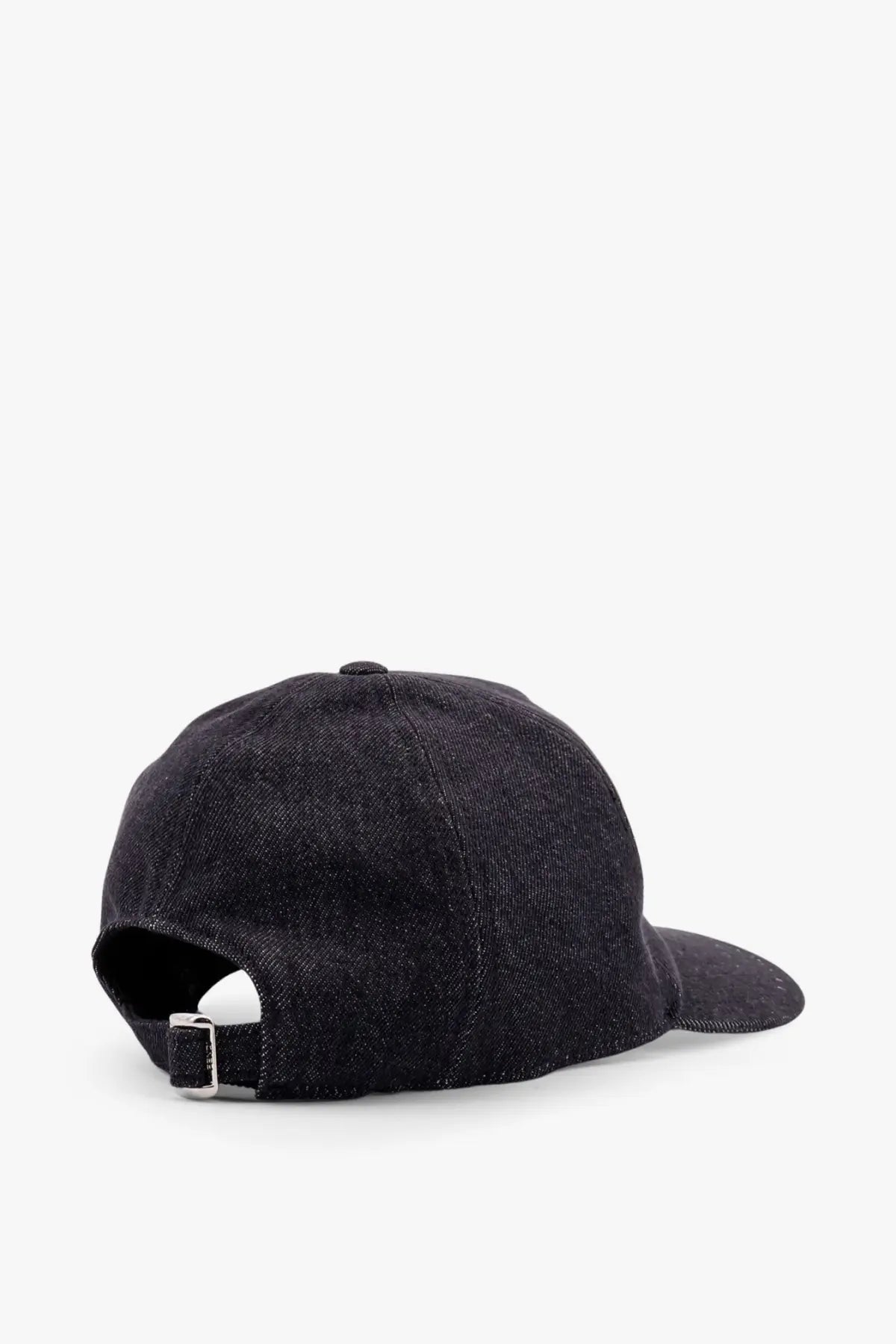 Fendi Men's Denim Baseball Hat Black, view 3