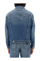 Fendi Men's Denim Jacket Blue, view 3
