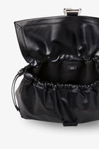 Fendi Men's Fendi Flux Maxi Messenger Leather Crossbody Bag Black, view 5