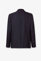 Fendi Men's Formal Wool and Cotton Blazer Grey, view 4