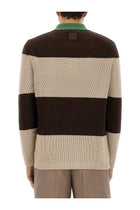 Fendi Men's Jersey Polo Multicolor, view 3